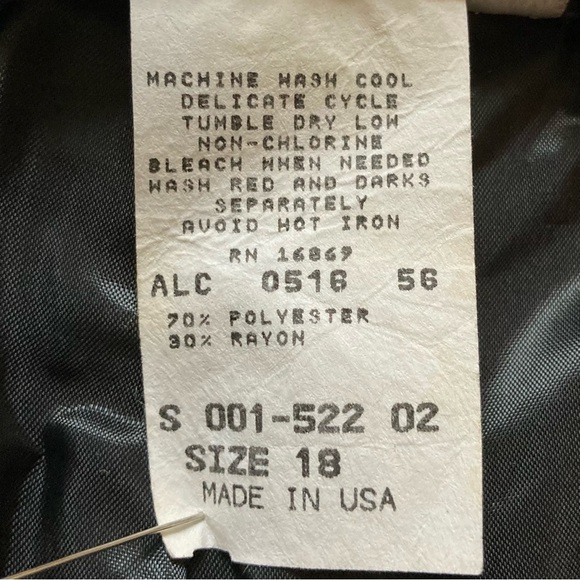 Vintage Lucia Deadstock Pleated Trousers | Fully Lined and Machine Washable - Picture 9 of 12